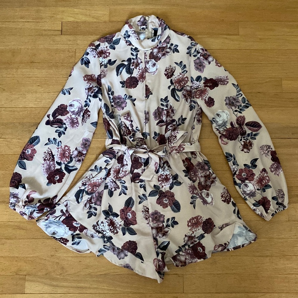 MINKPINK Floral Romper